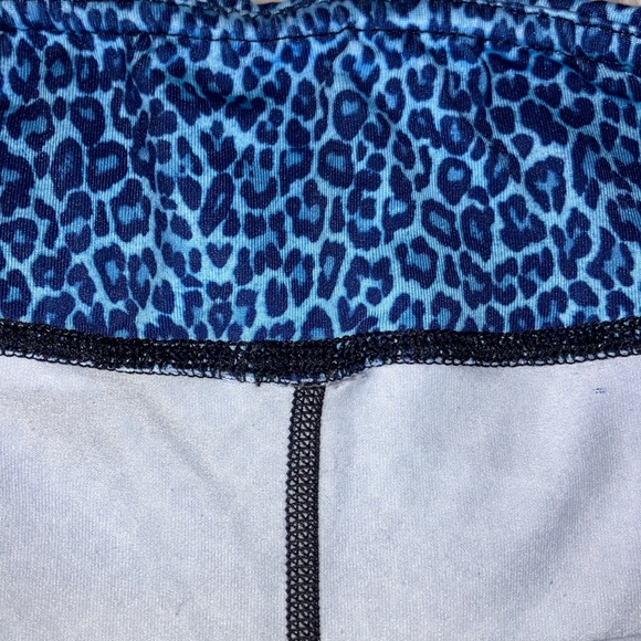 FLEO HTF Rawr 🐾 GWPL Collab Blue Cheetah Shorts M - Picture 4 of 10